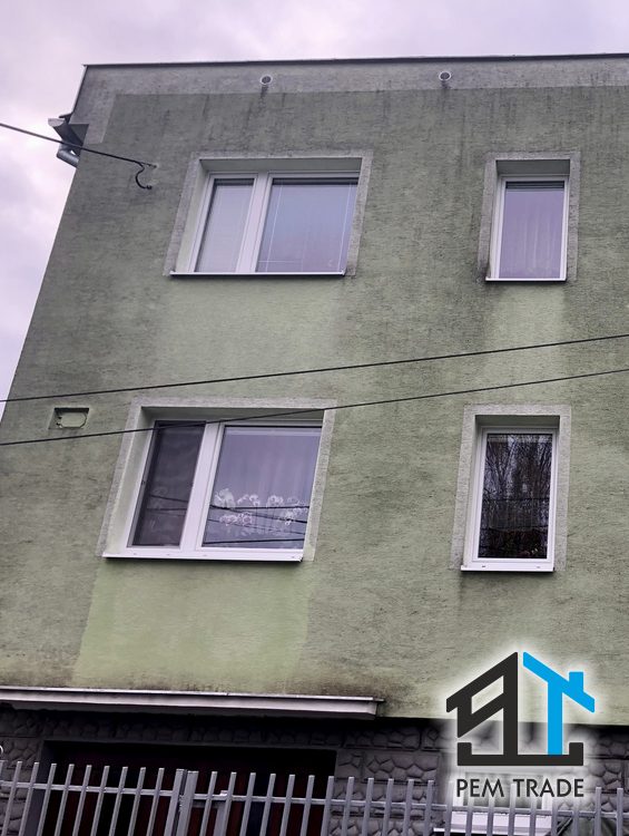 Čistenie fasád bytových domov, rodinných domov a iných objektov | Pemtrade.sk