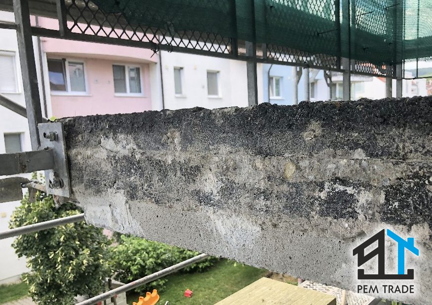 Renovácia a hydroizolácia balkónov bytových domov, rodinných domov a iných objektov | Pemtrade.sk